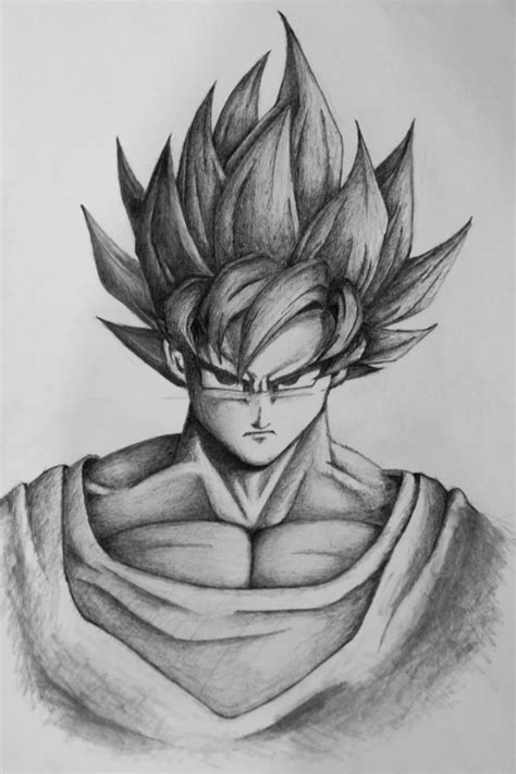 goku drawings|how to draw goku hard.